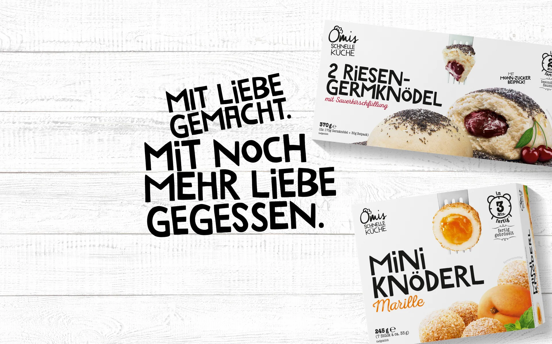 Mit Liebe gemacht. Mit noch mehr Liebe gegessen.